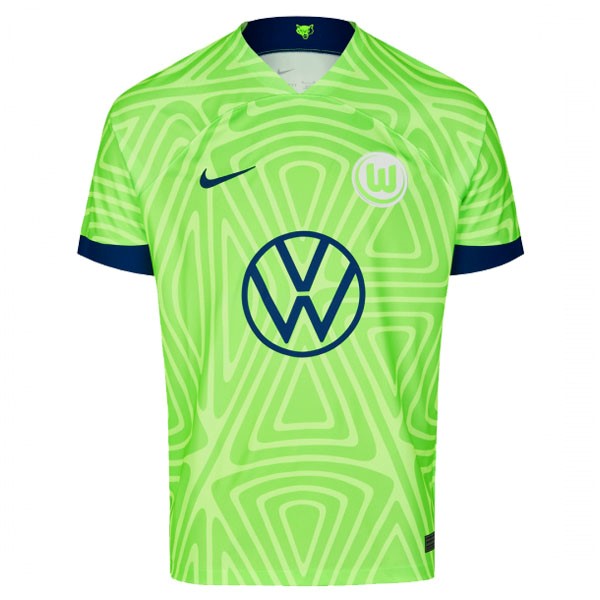 Tailandia Camiseta Wolfsburg 1ª 2022/23 Verde
